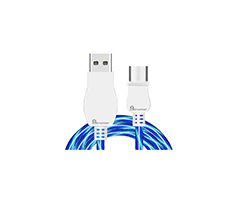 USB propojovací/nabíjecí kabel  AP modrý